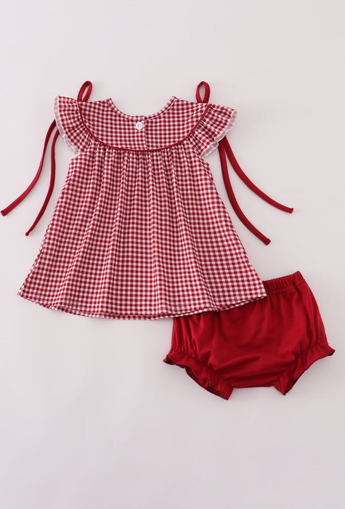 Alabama Roll Tide Elephant Embroidery Girl’s Bloomer Set