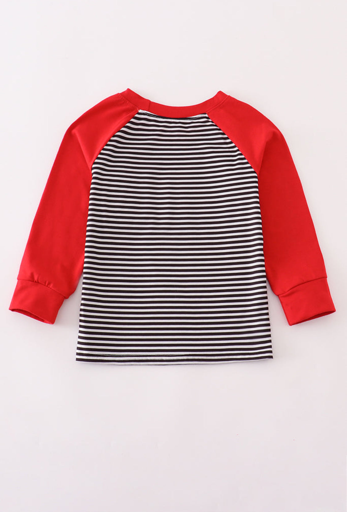 Georgia Bulldog Embroidery Stripe UNISEX Top