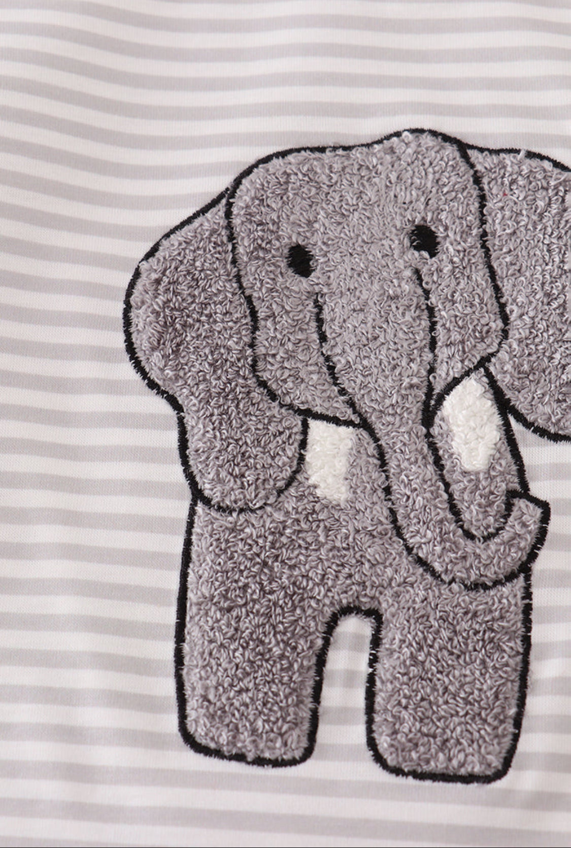 Alabama Polka Dot Elephant French Knot Stripe UNISEX Top