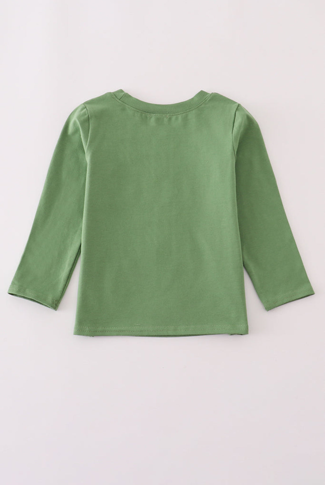 Green Fishing Embroidery Boy’s Top