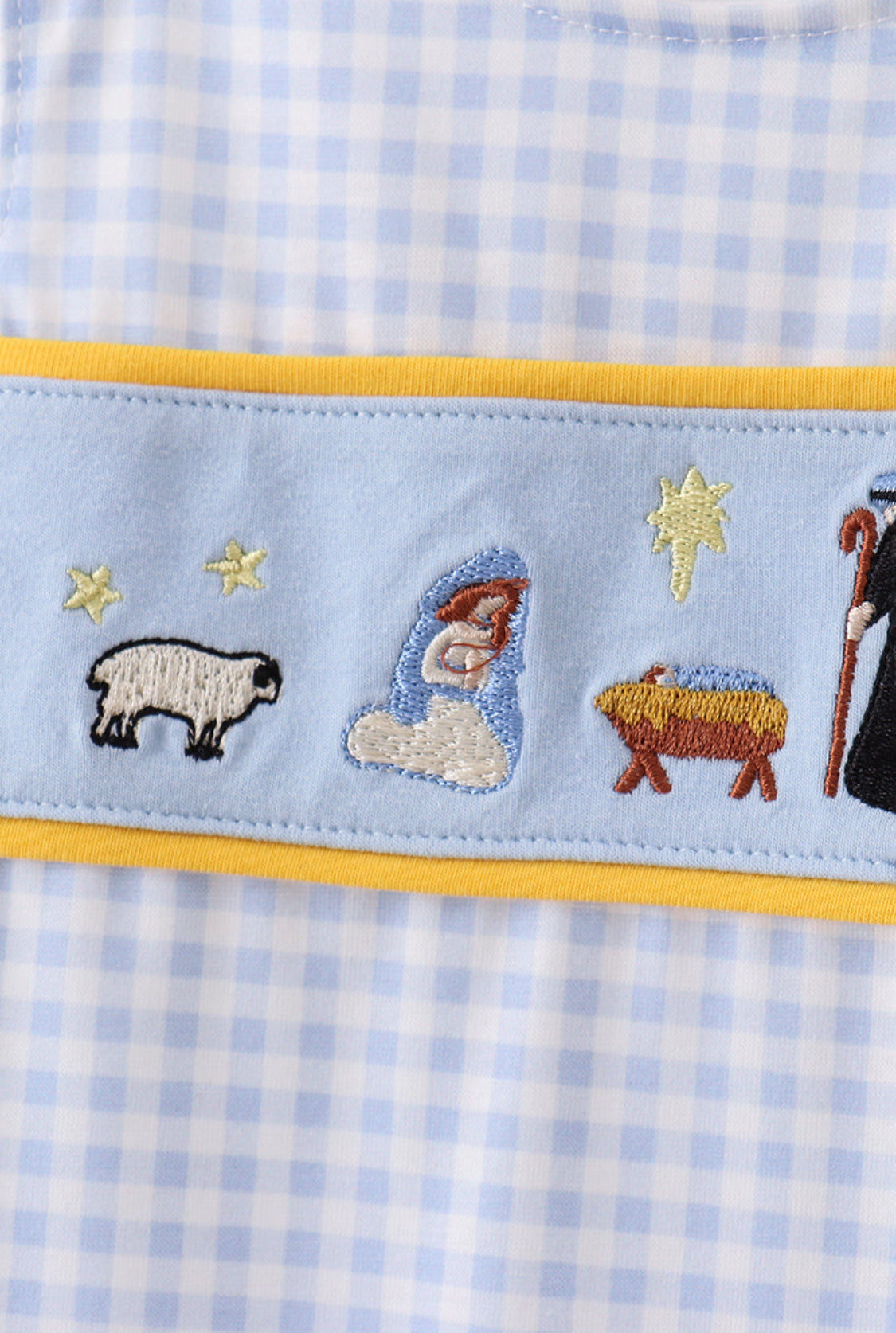 Blue Nativity Embroidery Boy’s JonJon