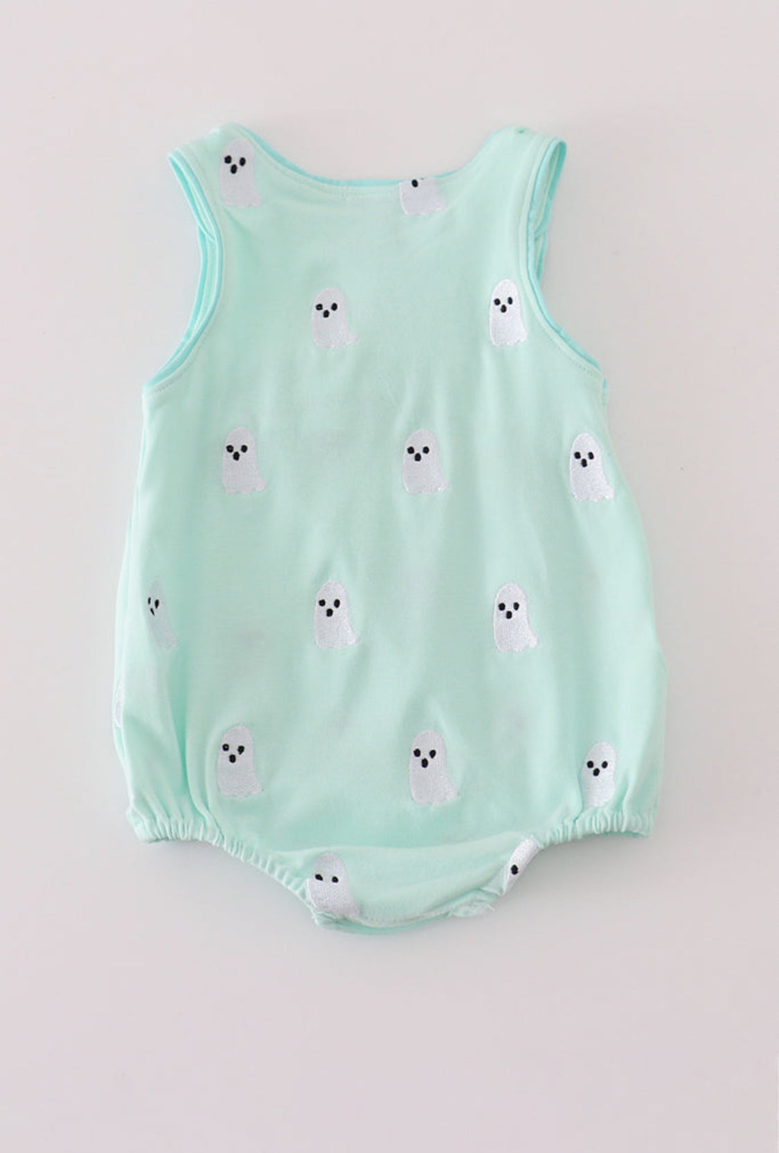 Green Ghost Embroidery Boy’s Bubble