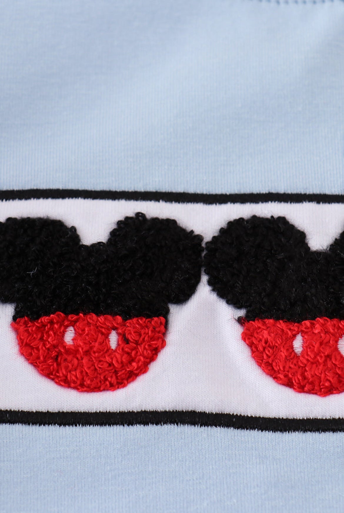Boy’s Blue Character French Knot Shirt