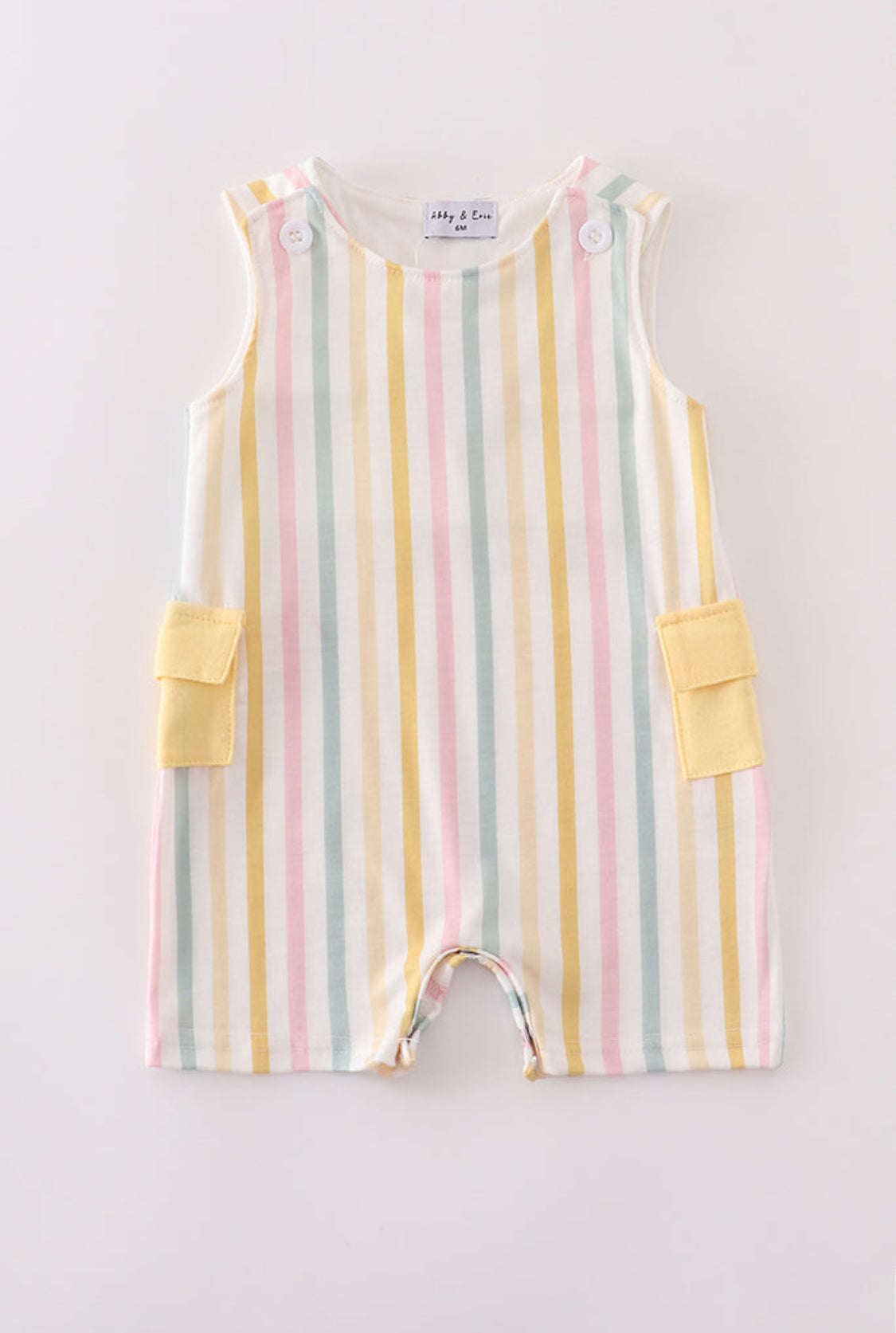 Rainbow Stripe Pocket Boy’s JonJon