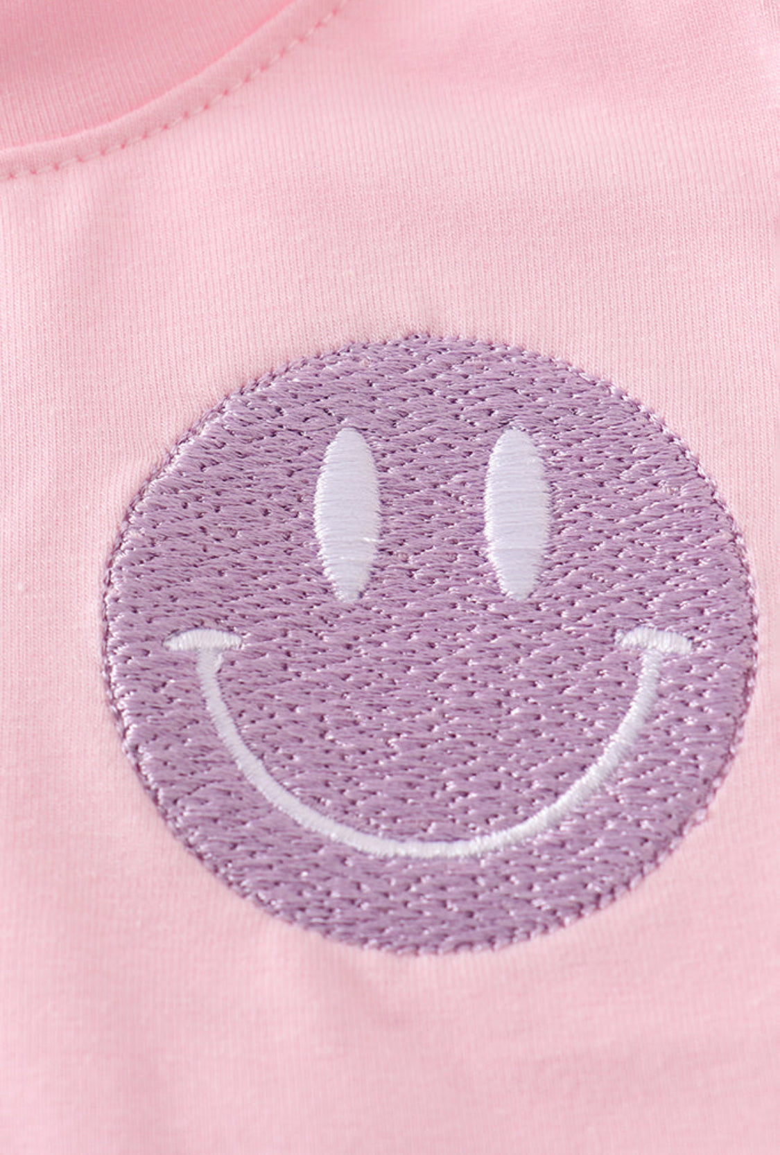 Purple Smile Gingham Girl’s Bloomer Set