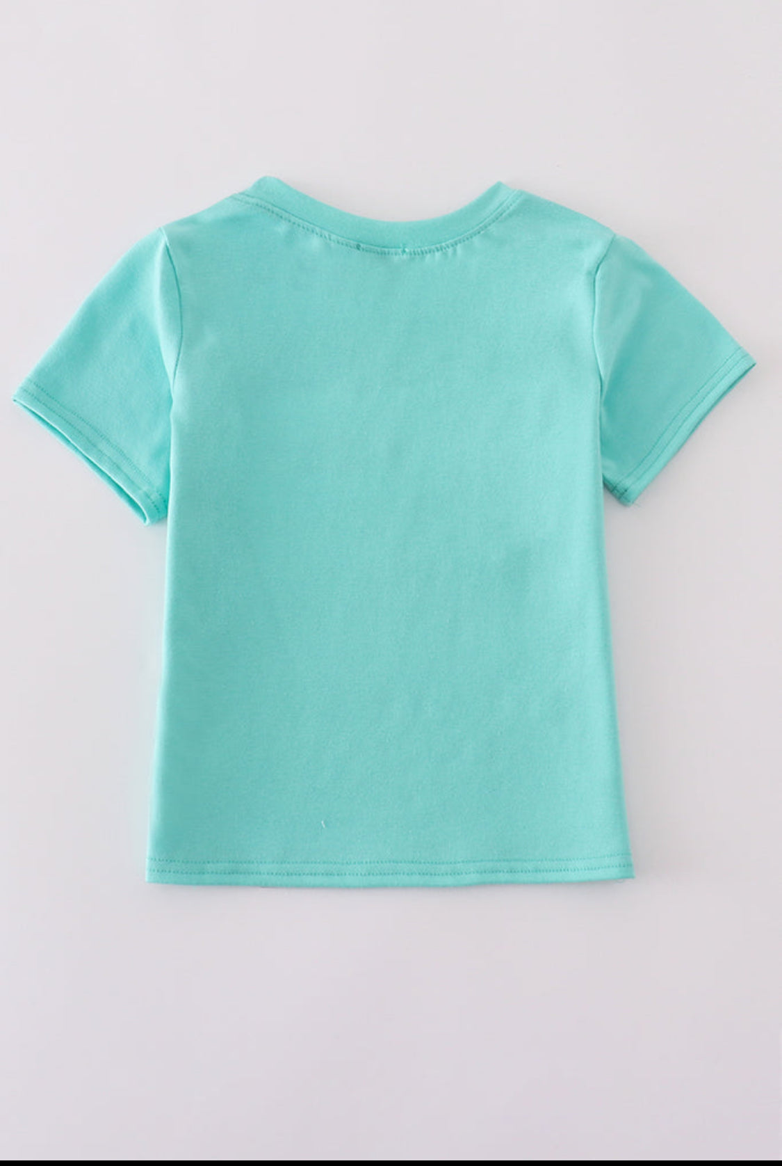 Blue Marine Creature Embroidery Smocked Boy’s Shirt