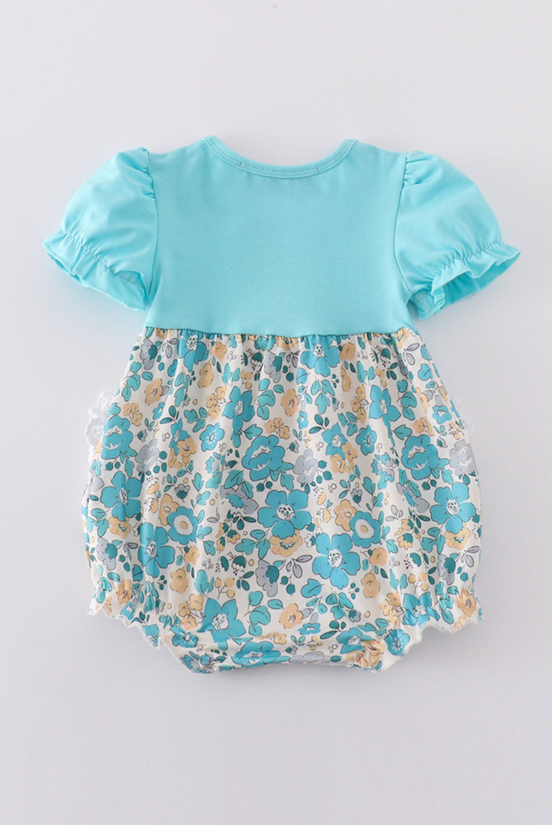 Blue Aqua Meadow Girl’s Bubble