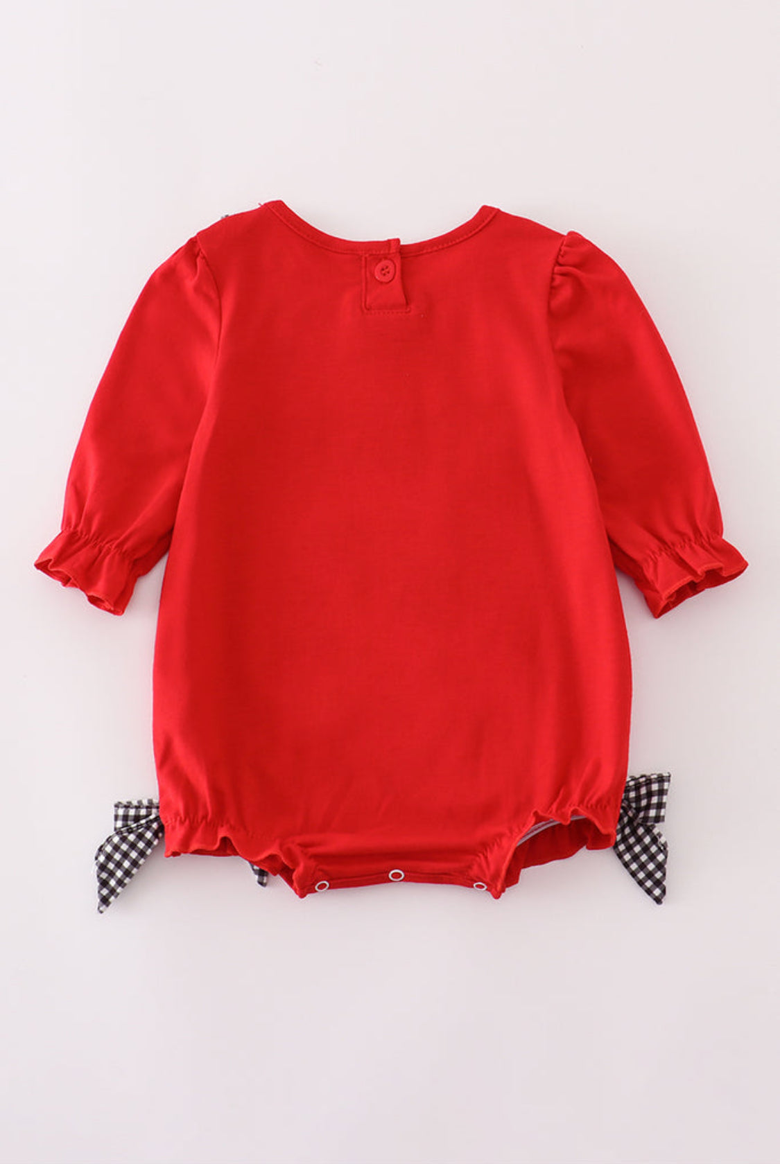 Georgia Bulldog Embroidery Ruffle Girl’s Bubble