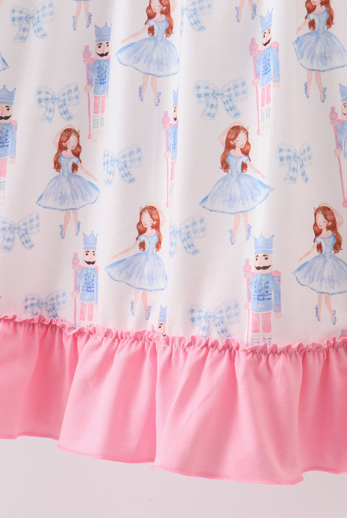 Pink Nutcracker Ruffle Dress