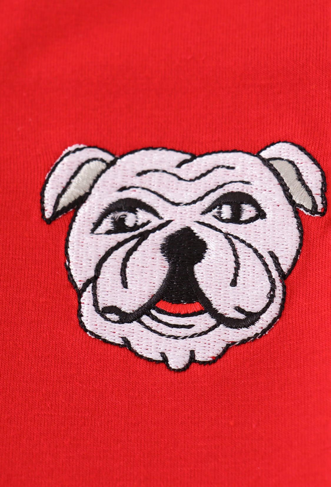 Georgia Bulldogs Embroidery UNISEX Top