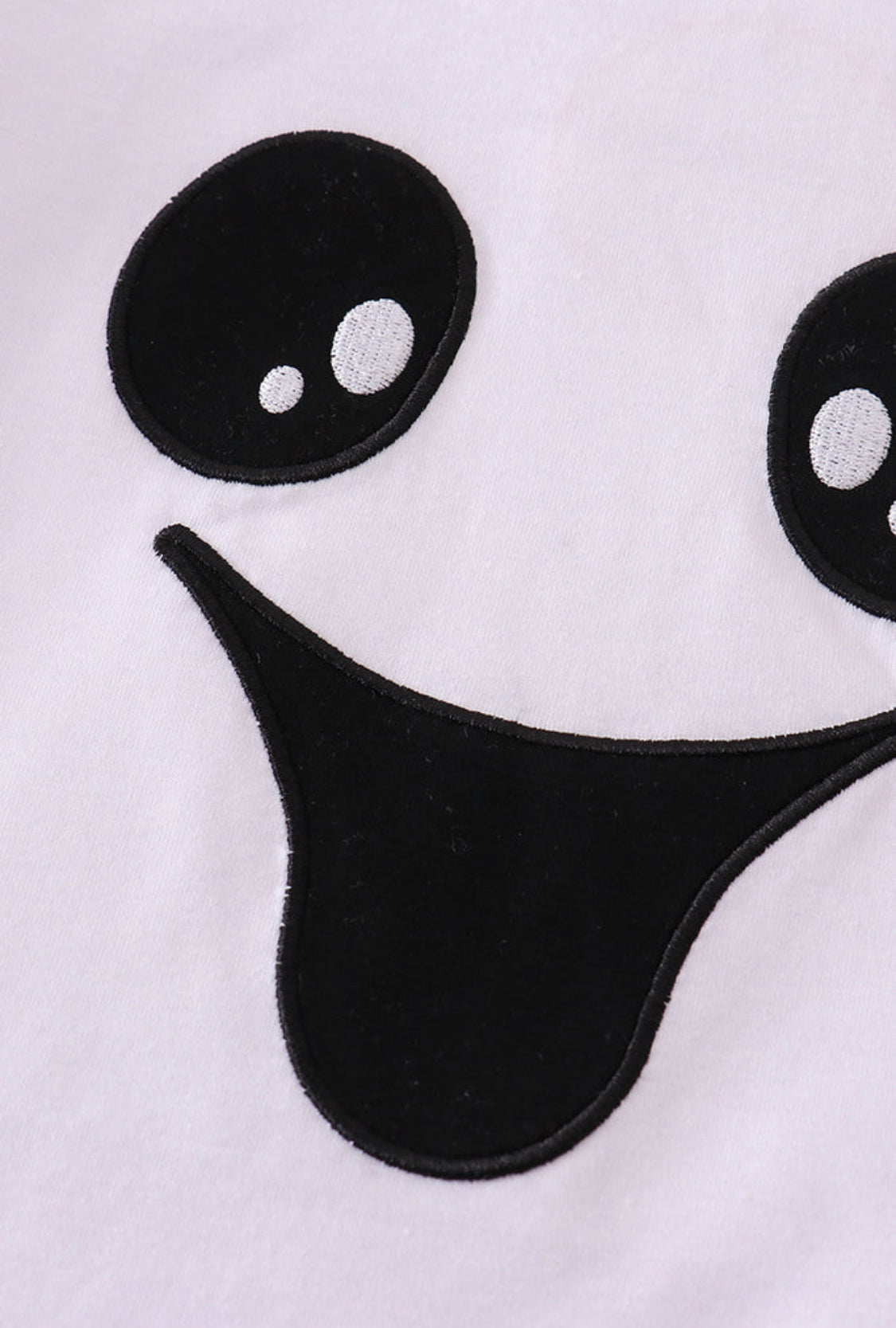 White Spooky Ghost Boy Pants Set
