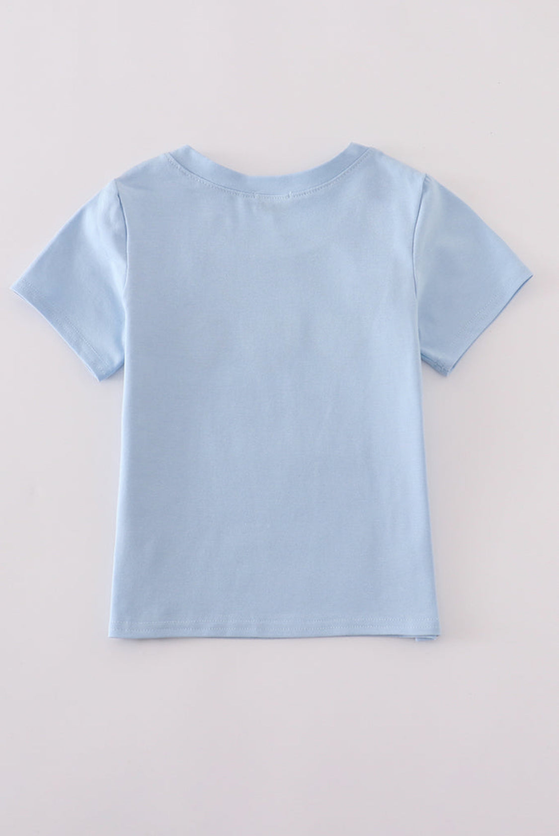 Blue Strawberry Embroidery Boy’s Top