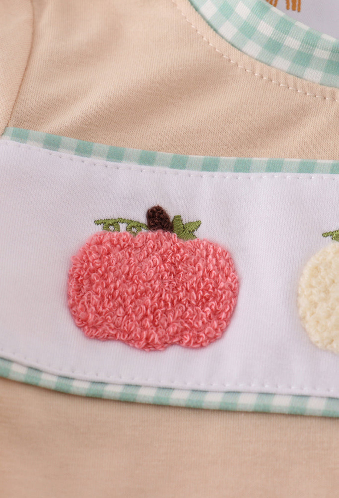 Beige French Knot Boy’s Bubble