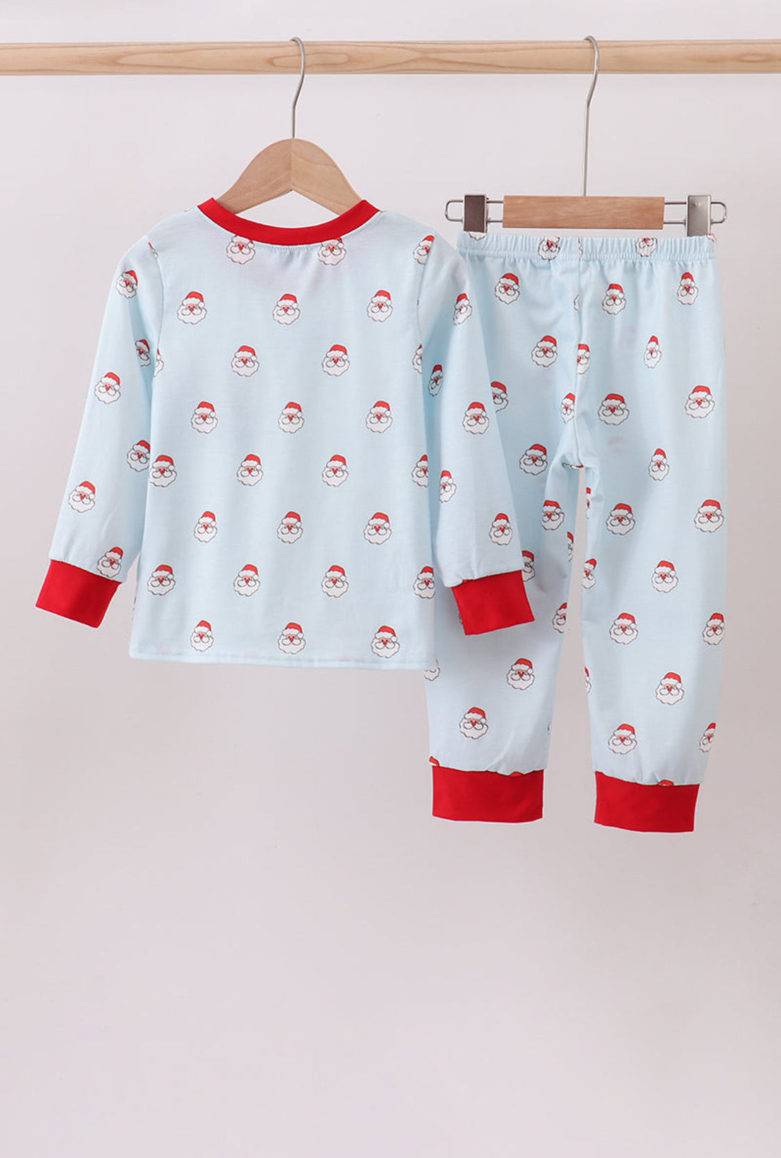 Christmas Santa Claus Print Boy’s Pajamas Pants Set