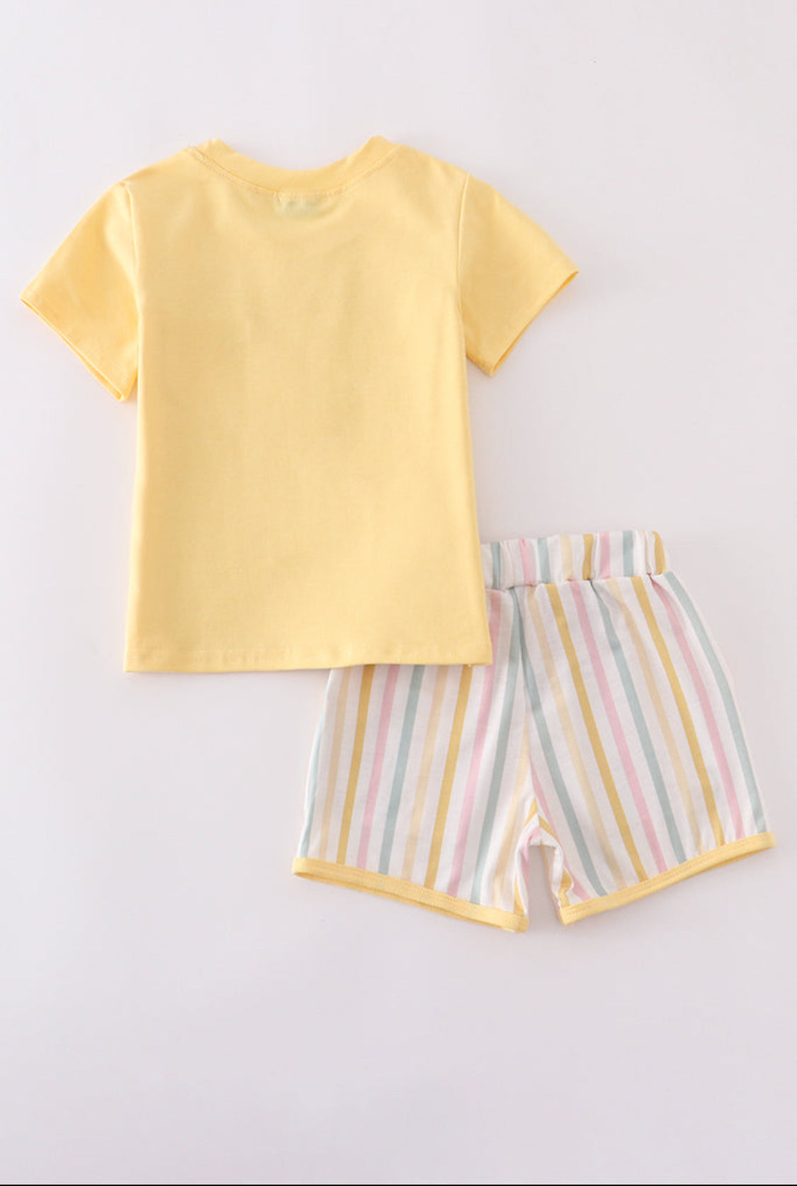 Rainbow Stripe Boy’s Short Set