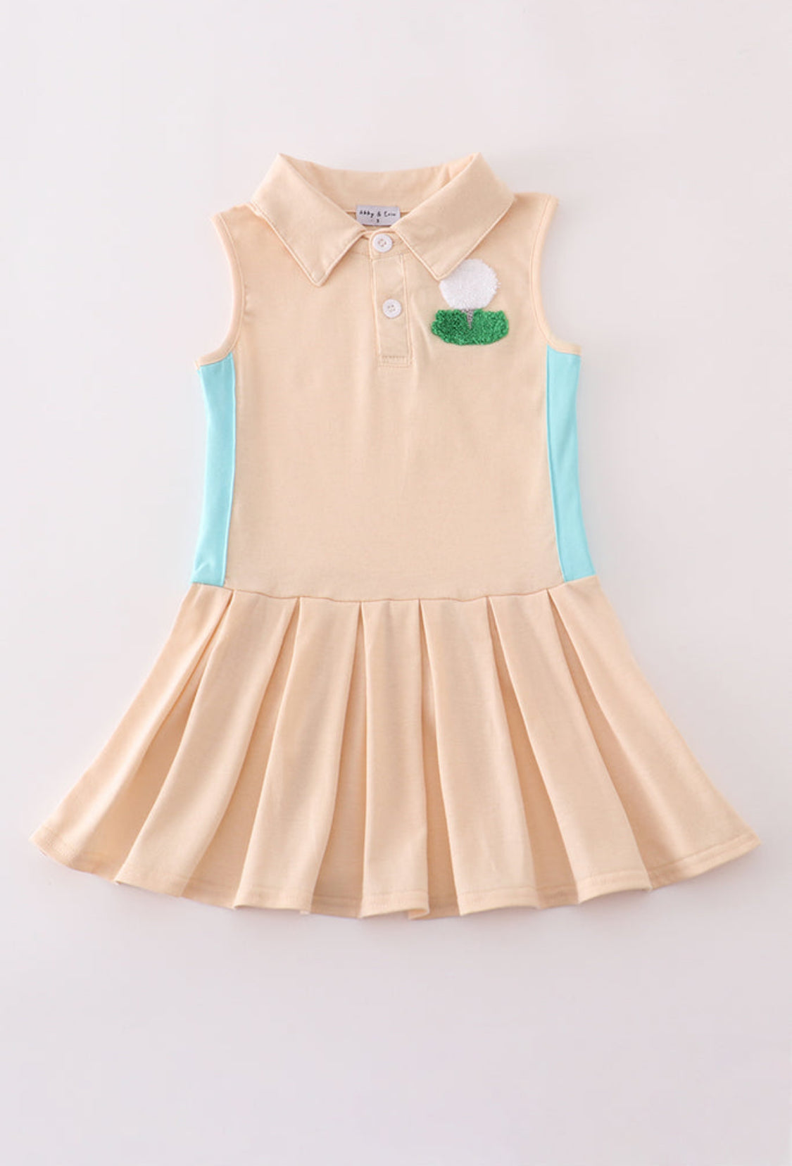 Golf French KnotTennis Pleats Dress
