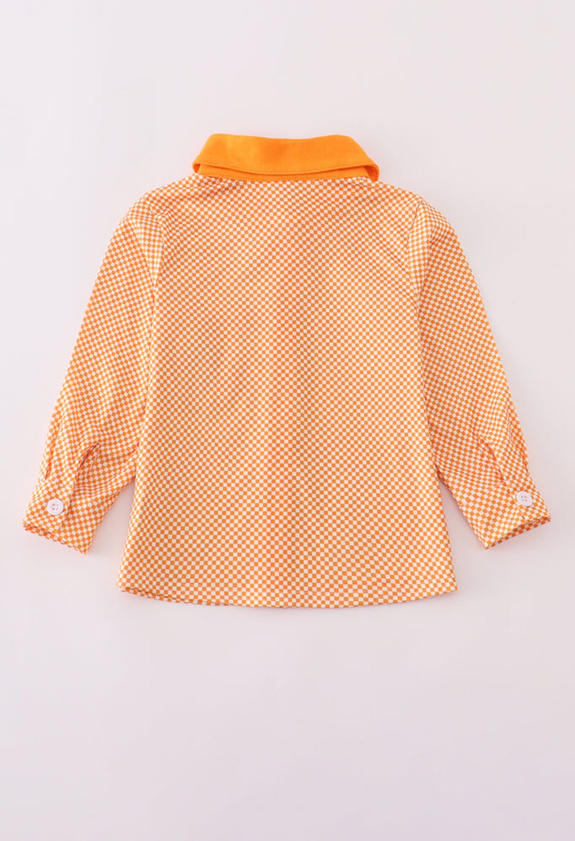 Orange Tennessee Go Vols Appliqué Button Down UNISEX Top
