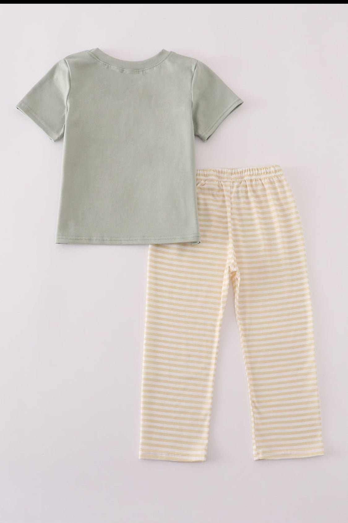 Puppy Embroidery Smocked Boy’s Pants