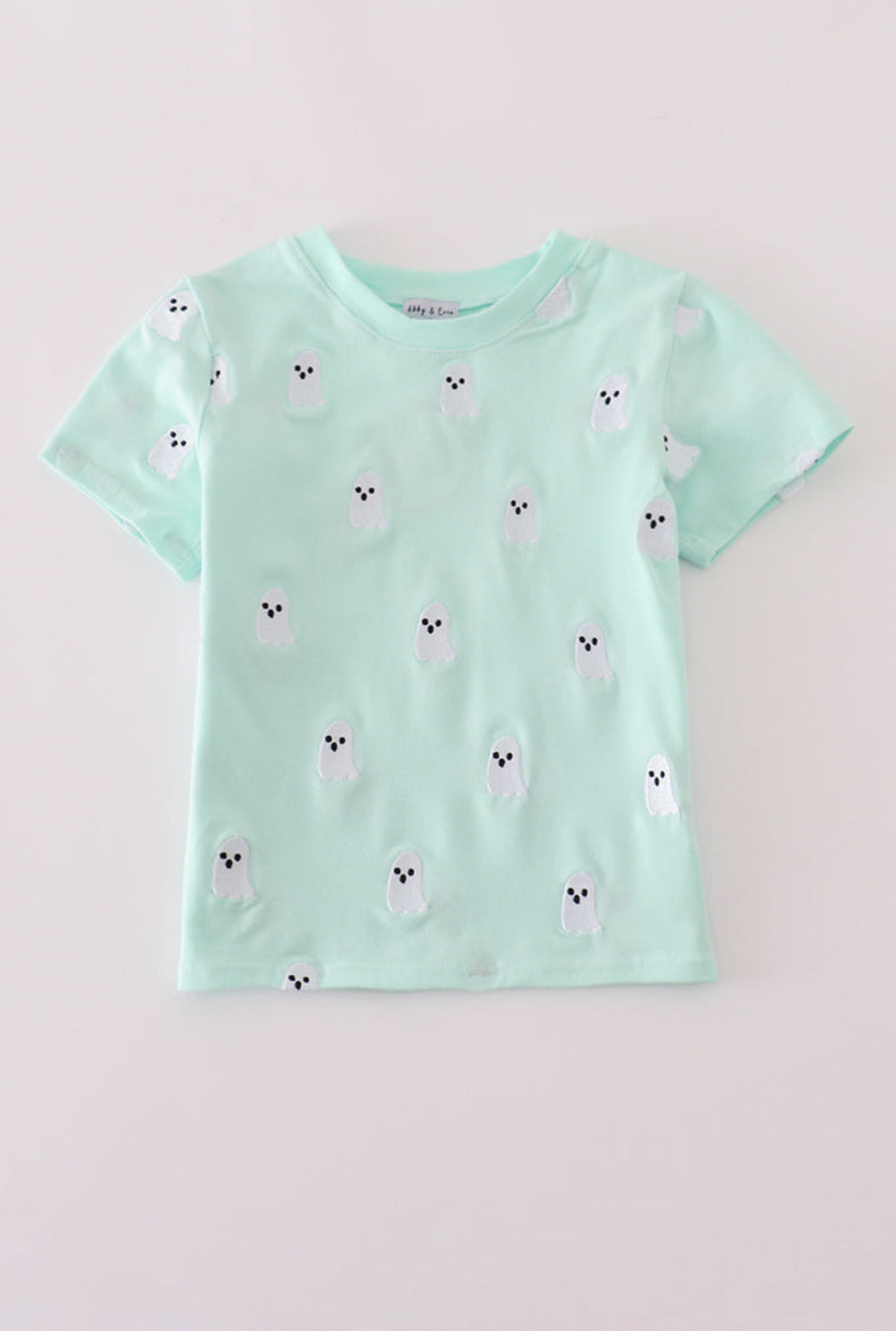 Green Ghost Embroidery Boy’s Top