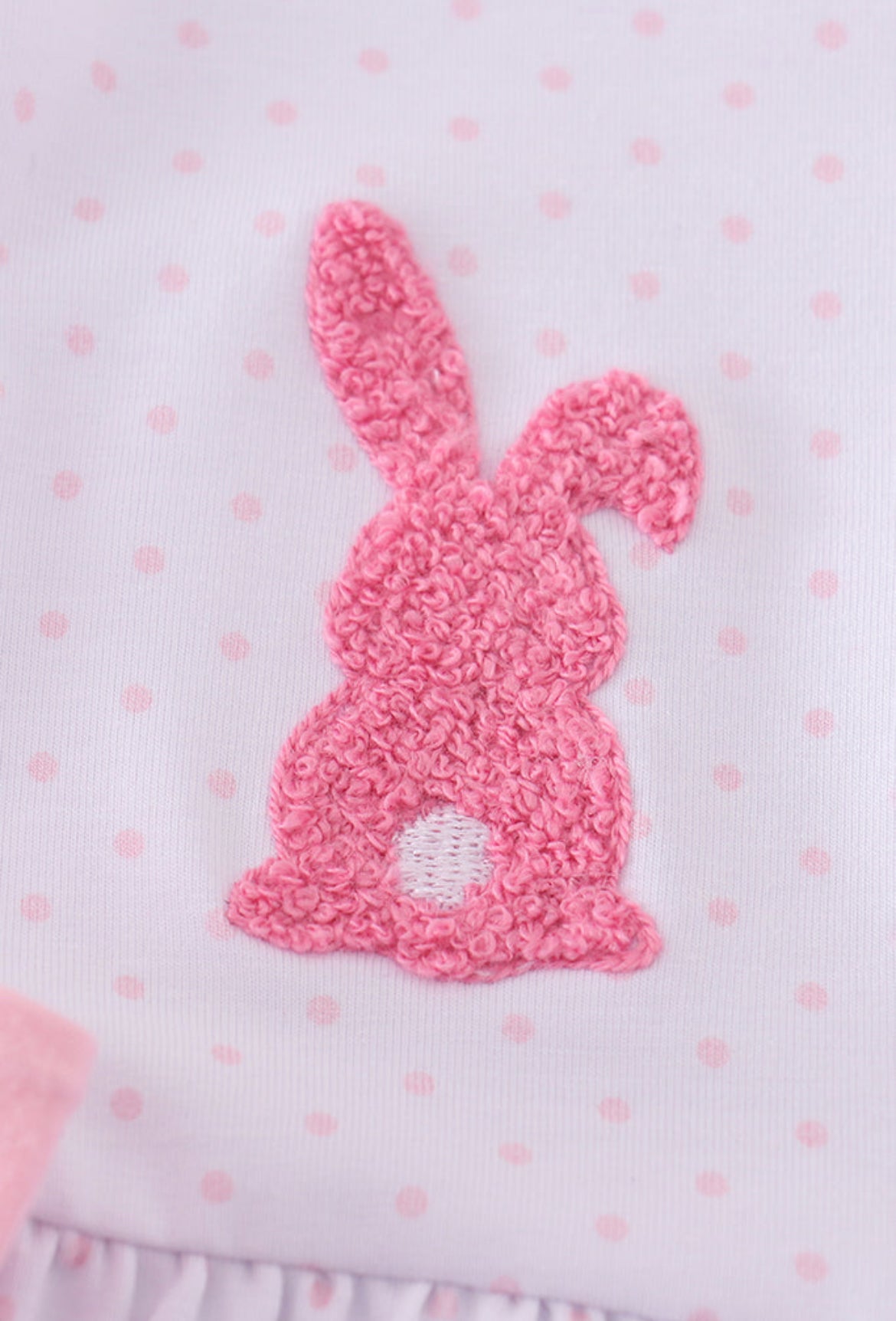 Girl’s Premium Pink Bunny Bow Dress