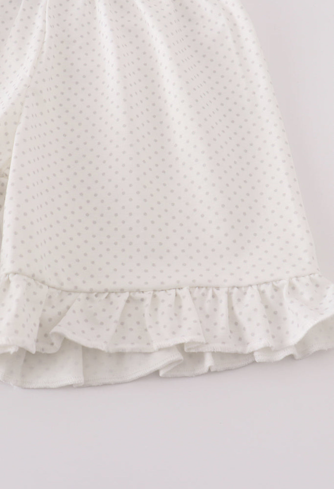 Blue Princess embroidery Ruffle Girl’s Short Set