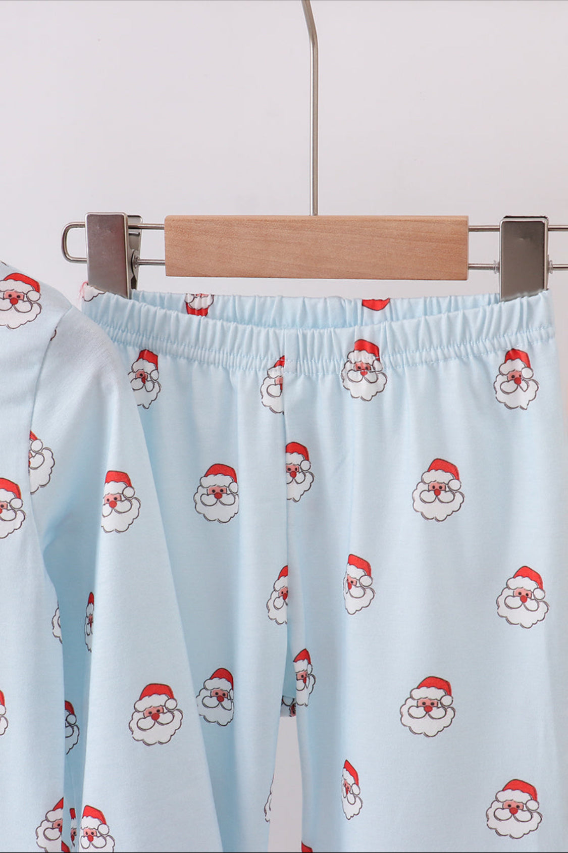 Christmas Santa Claus Print Boy’s Pajamas Pants Set
