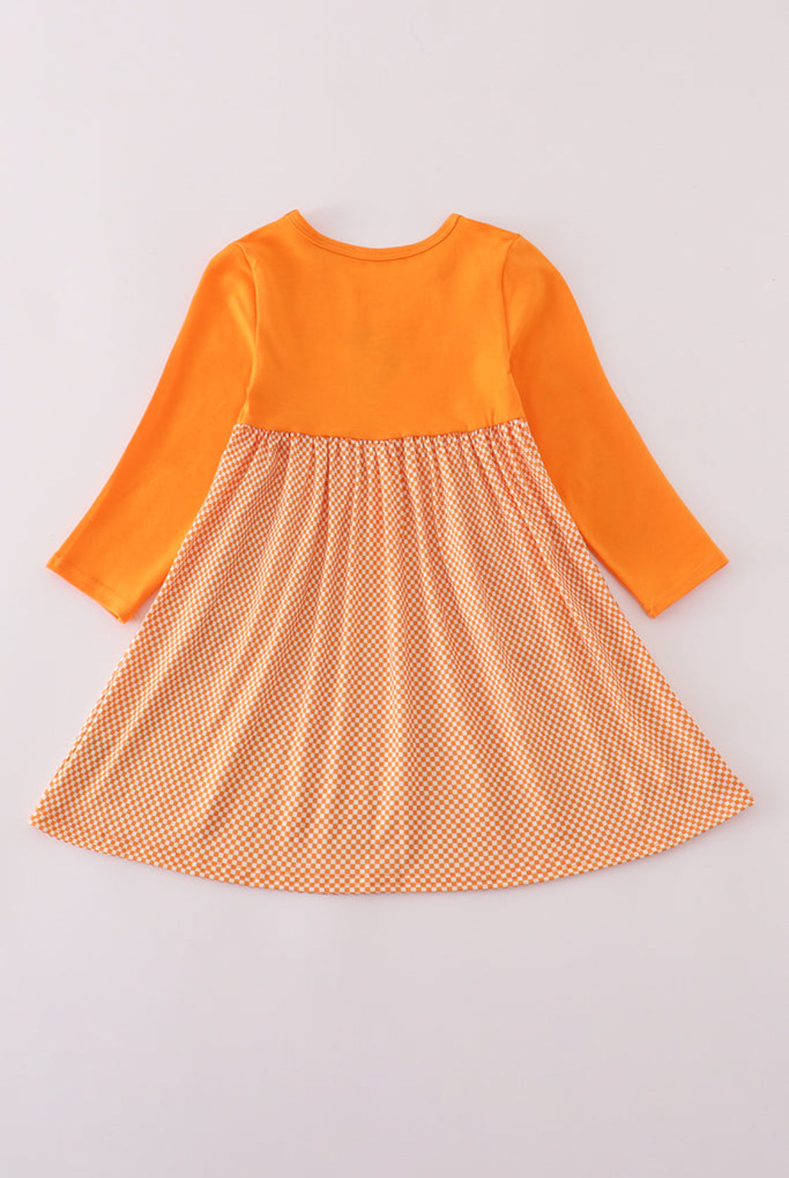 Orange Tennessee Go Vols Appliqué Dress