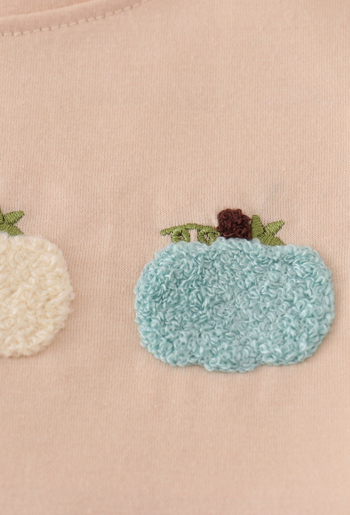 Beige French Knot Boy’s Short Set