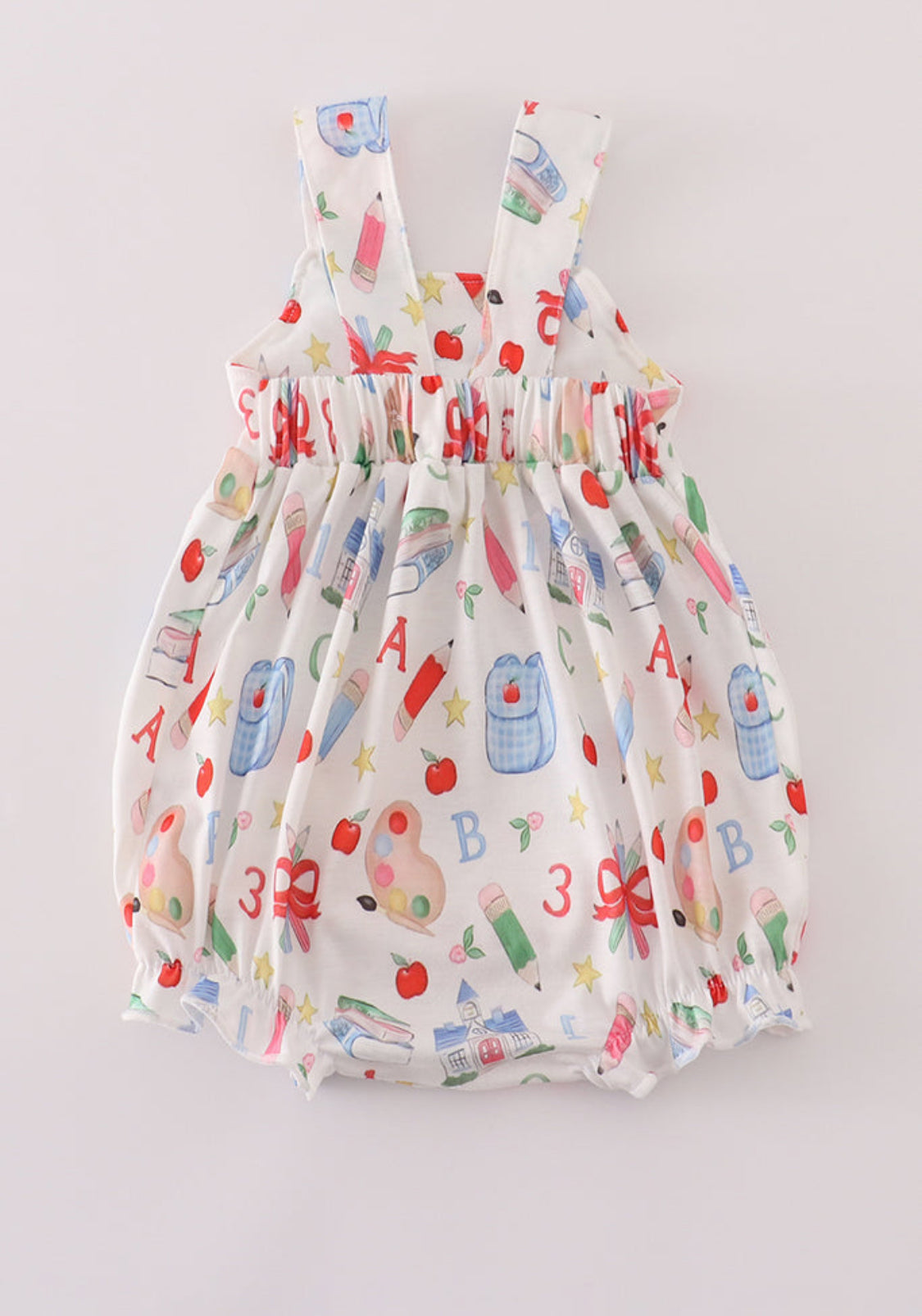 Blue Pencil Bow Girl’s Bubble