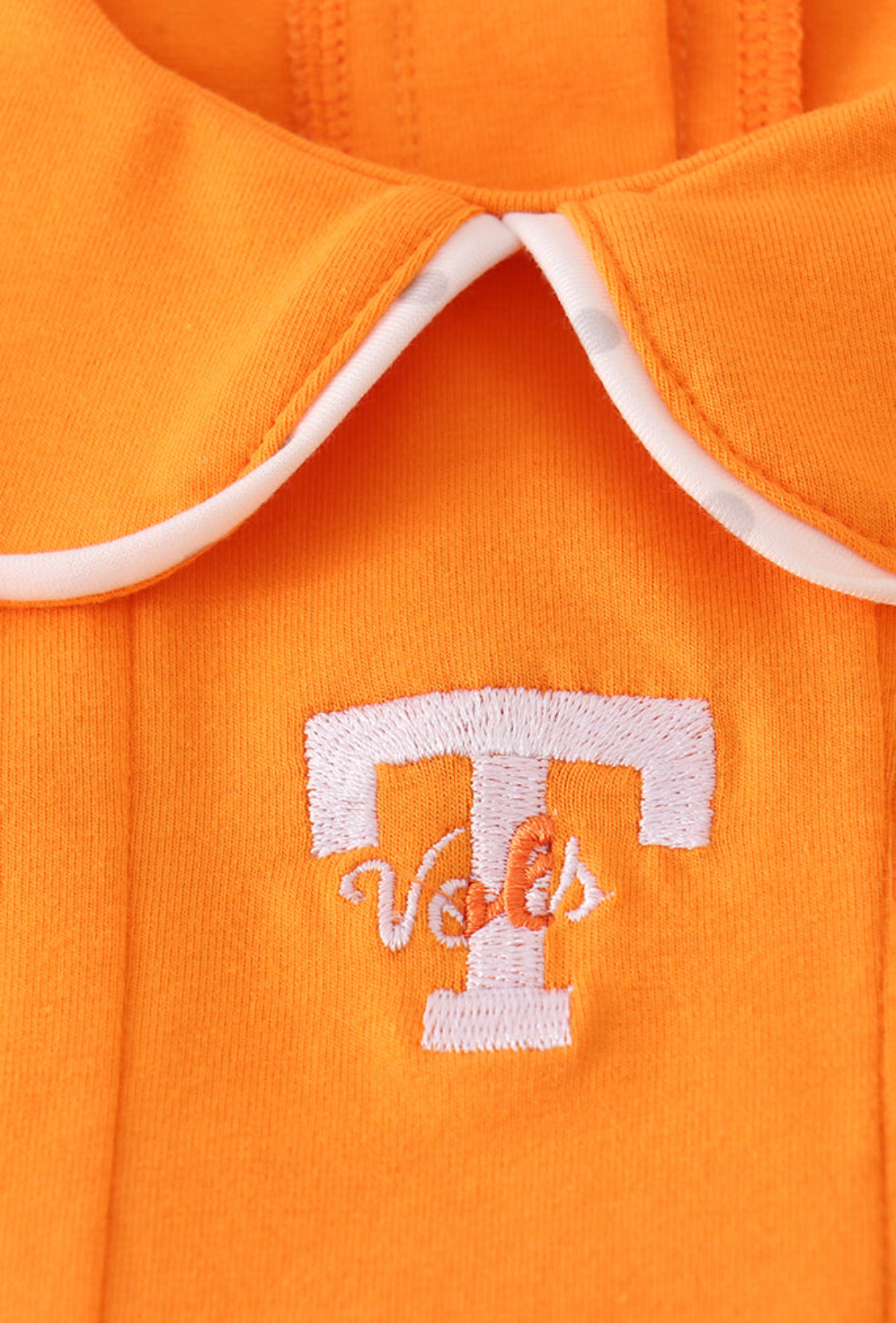 Orange Tennessee Go Vols Embroidery Ruffle Girl’s Pants Set