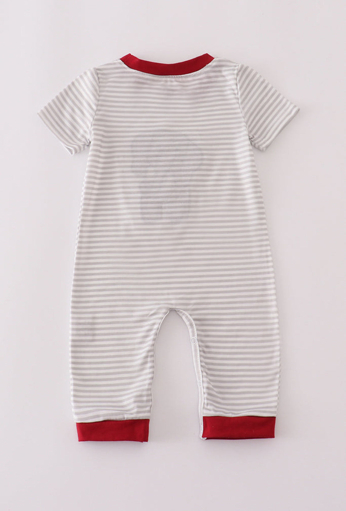 Alabama Polka Dot Elephant French Knot UNISEX Romper