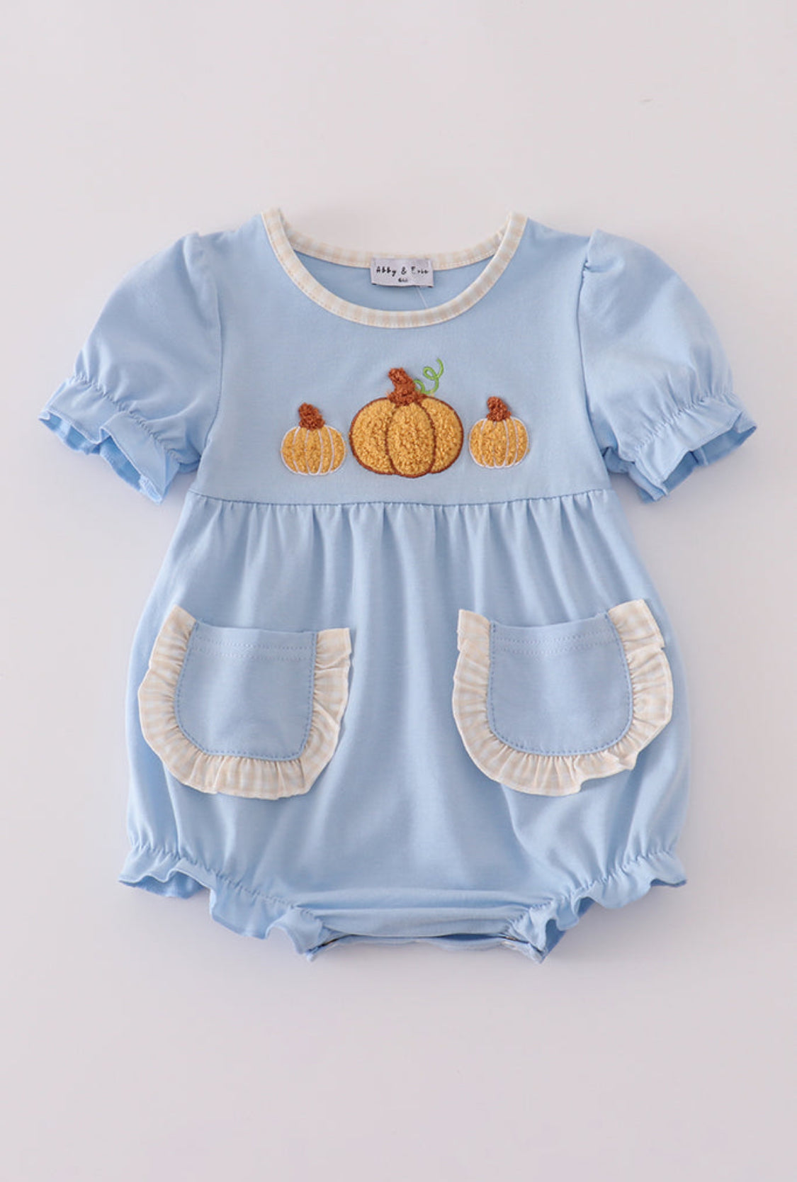Blue Pumpkin French Knot Girl’s Bubble