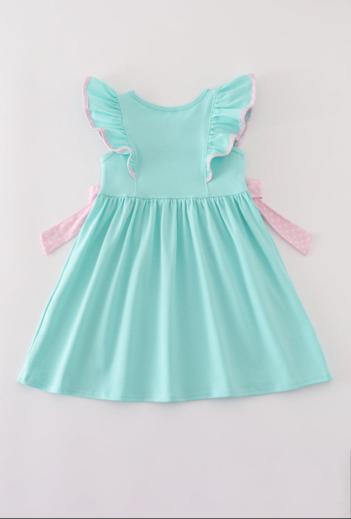 Blue Character Appliqué Dress