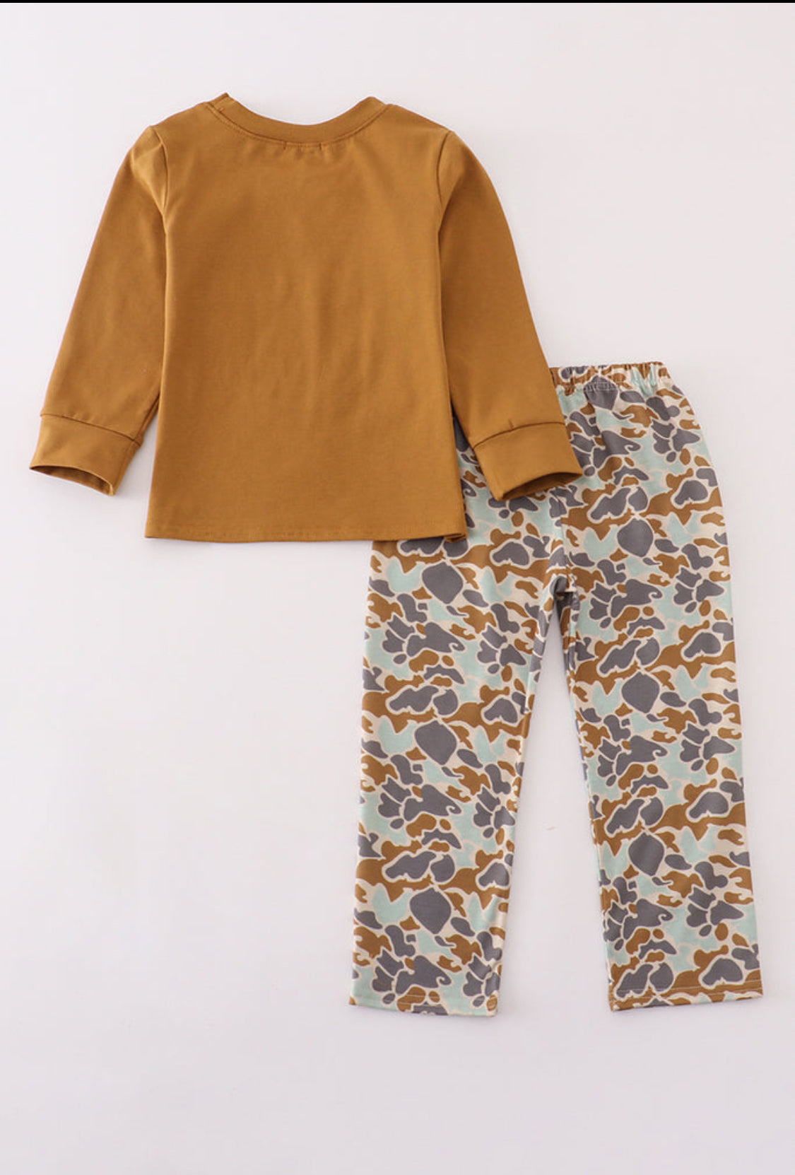 Halloween Camouflage Appliqué Boy’s Pants Sets