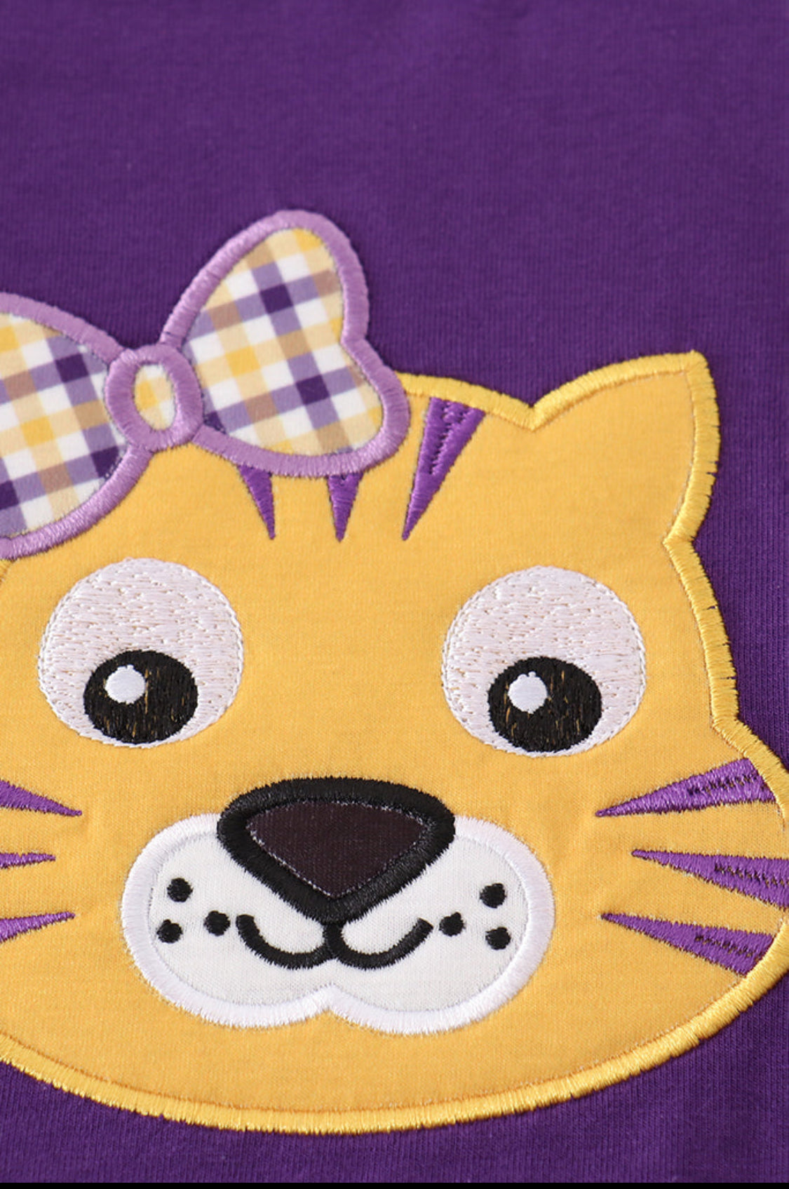 Purple/Yellow Tallassee Tigers Dress