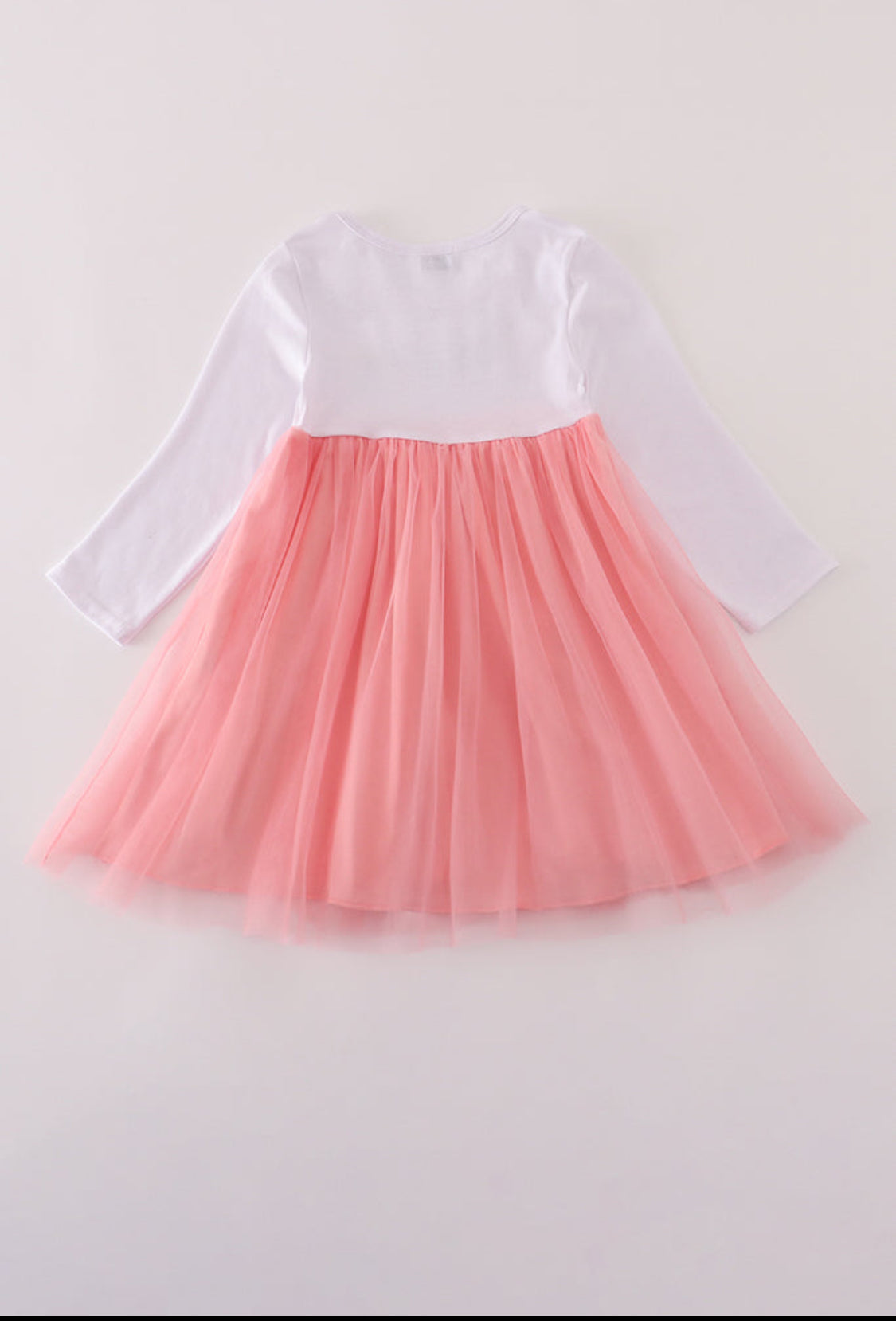 Pink Princess Embroidery TuTu Dress