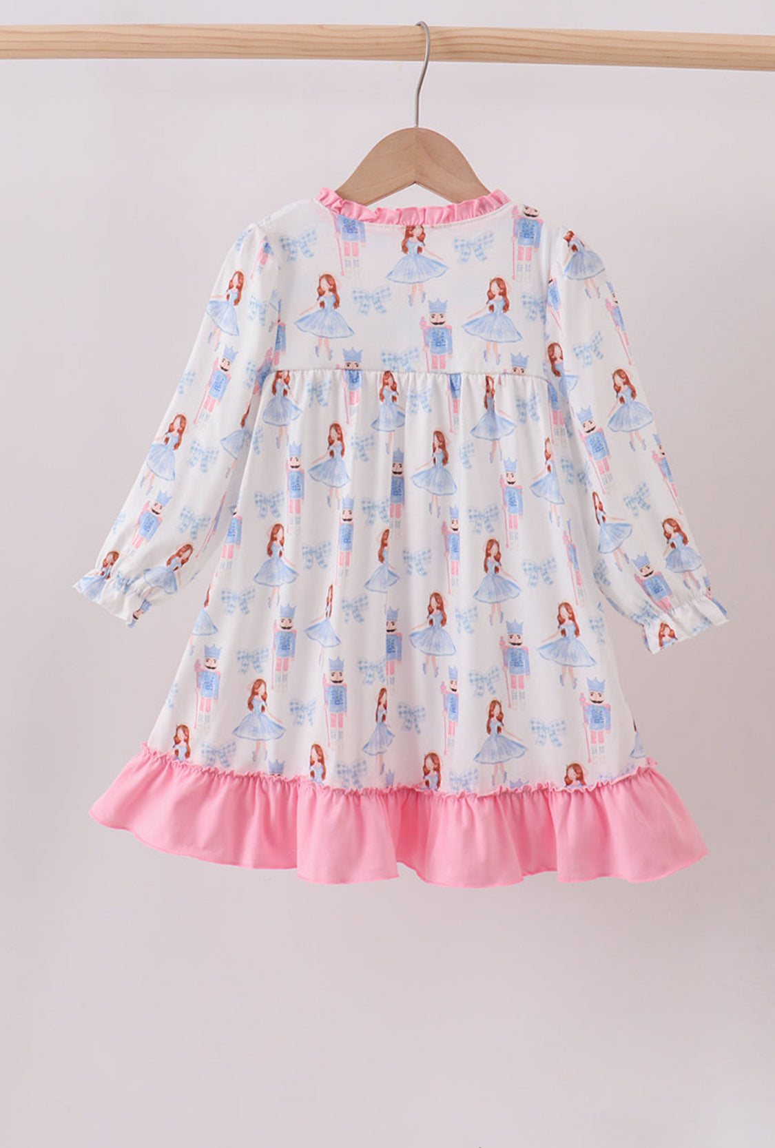Pink Nutcracker Ruffle Dress