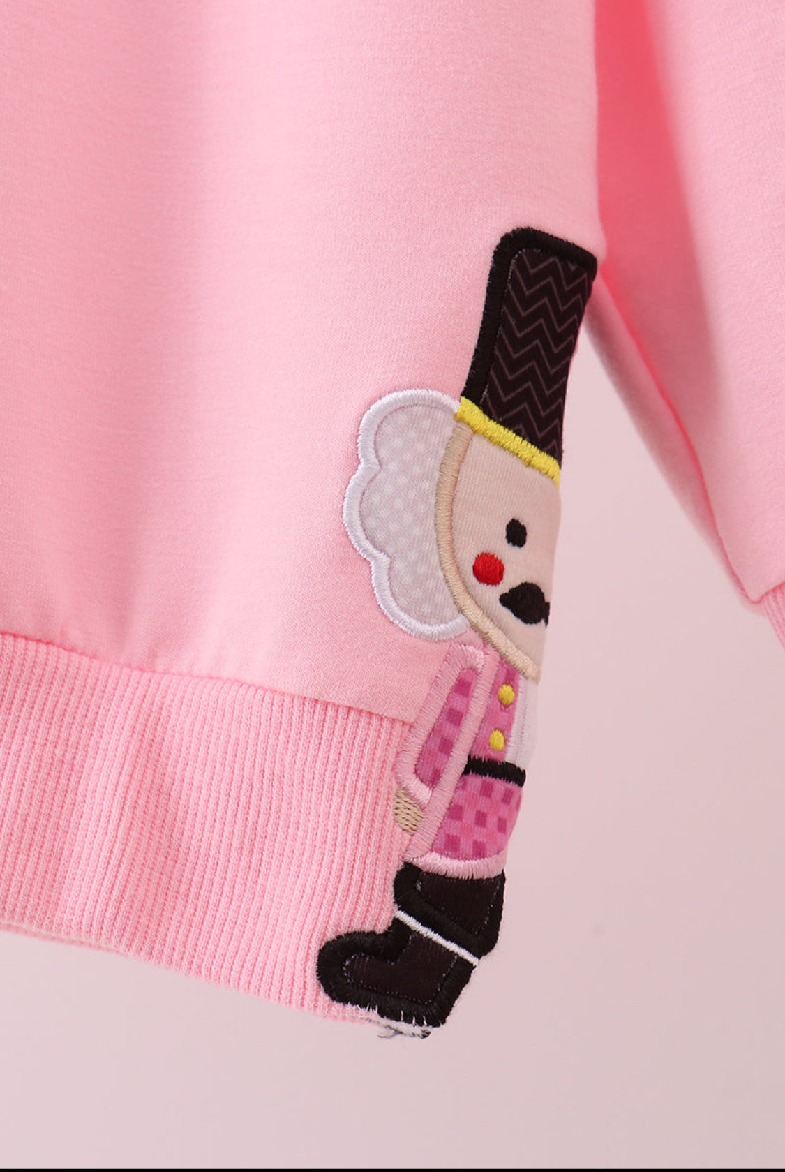 Pink MAMA & MINI Glitter Nutcracker Sweatshirts