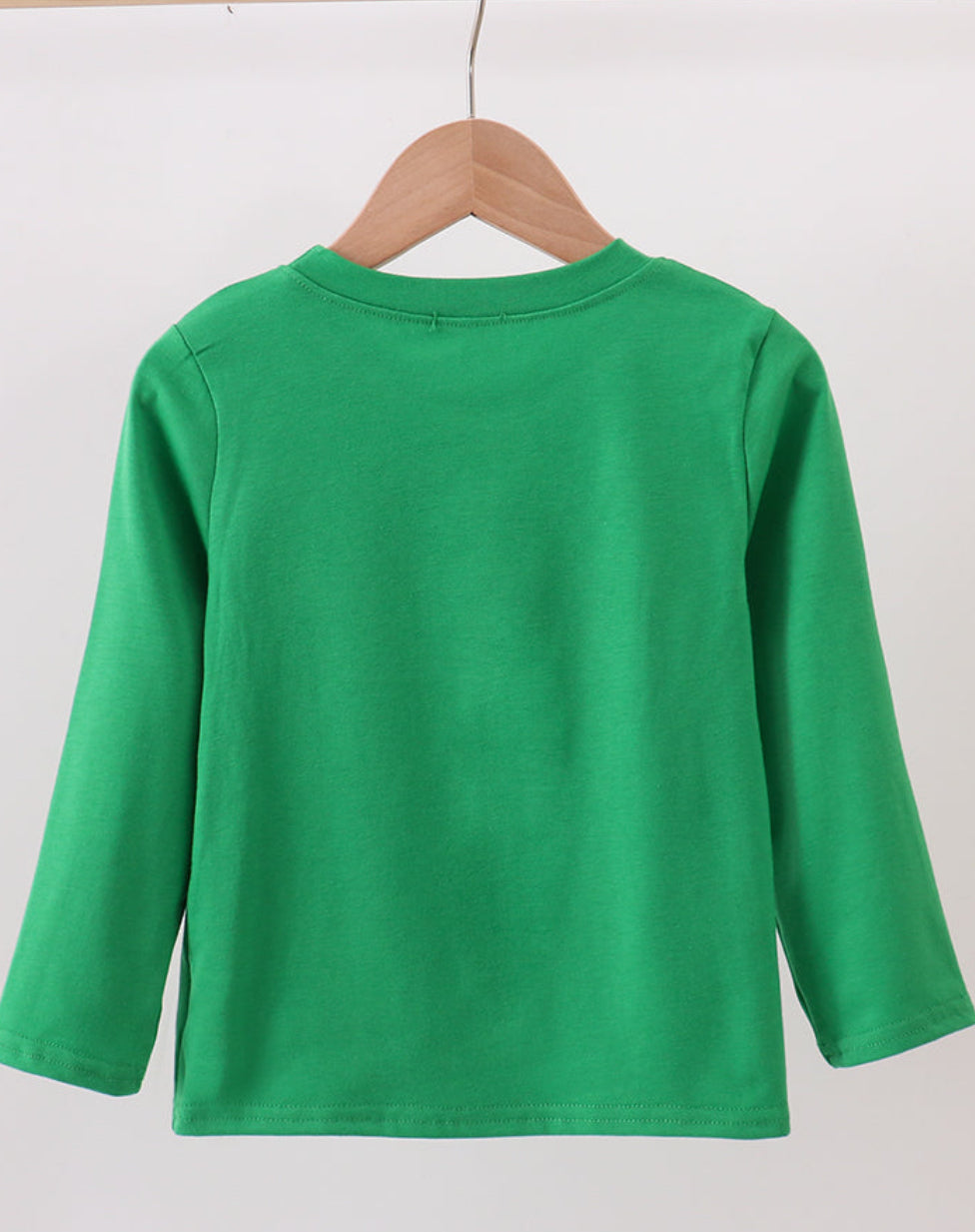 Forest Christmas Tree Embroidery Boy’s Top