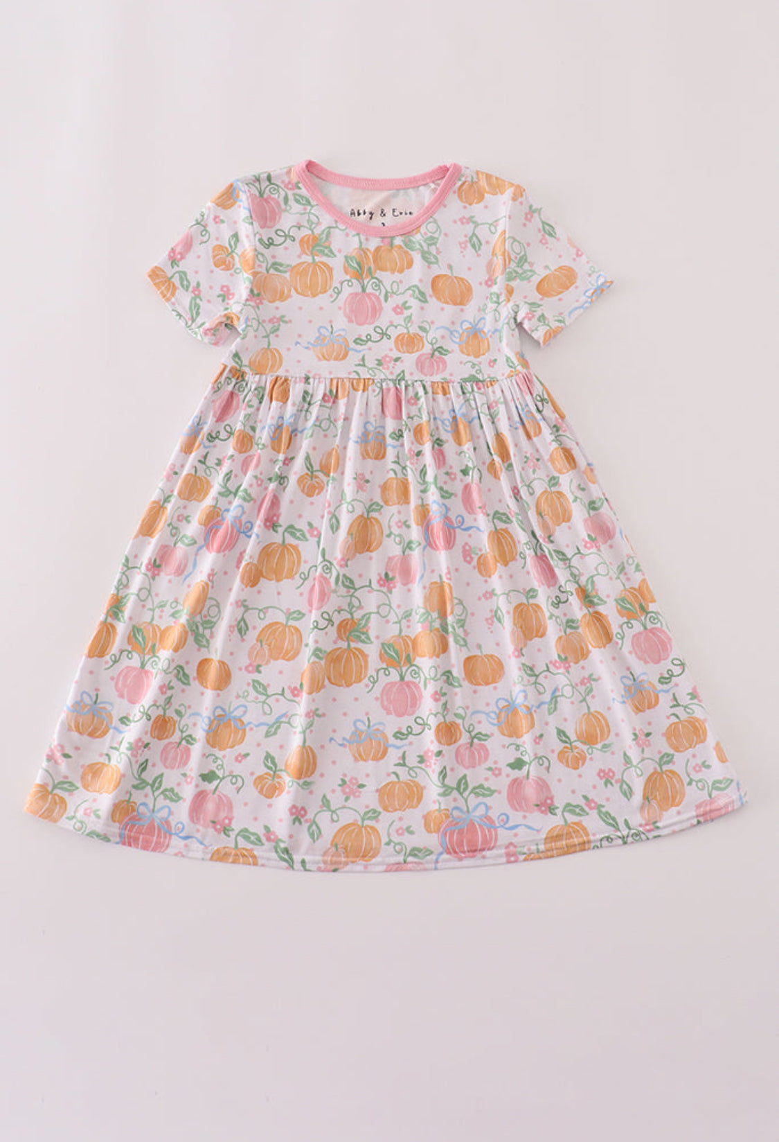 Pink Pumpkin Bamboo Dress