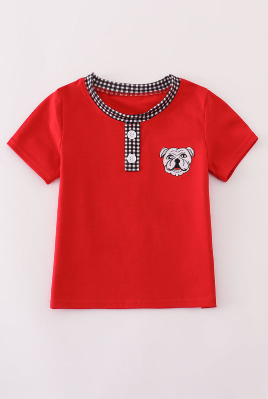 Georgia Bulldogs Embroidery UNISEX Top