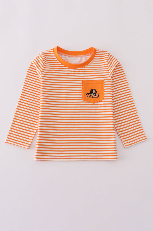 Tennessee applique stripe top