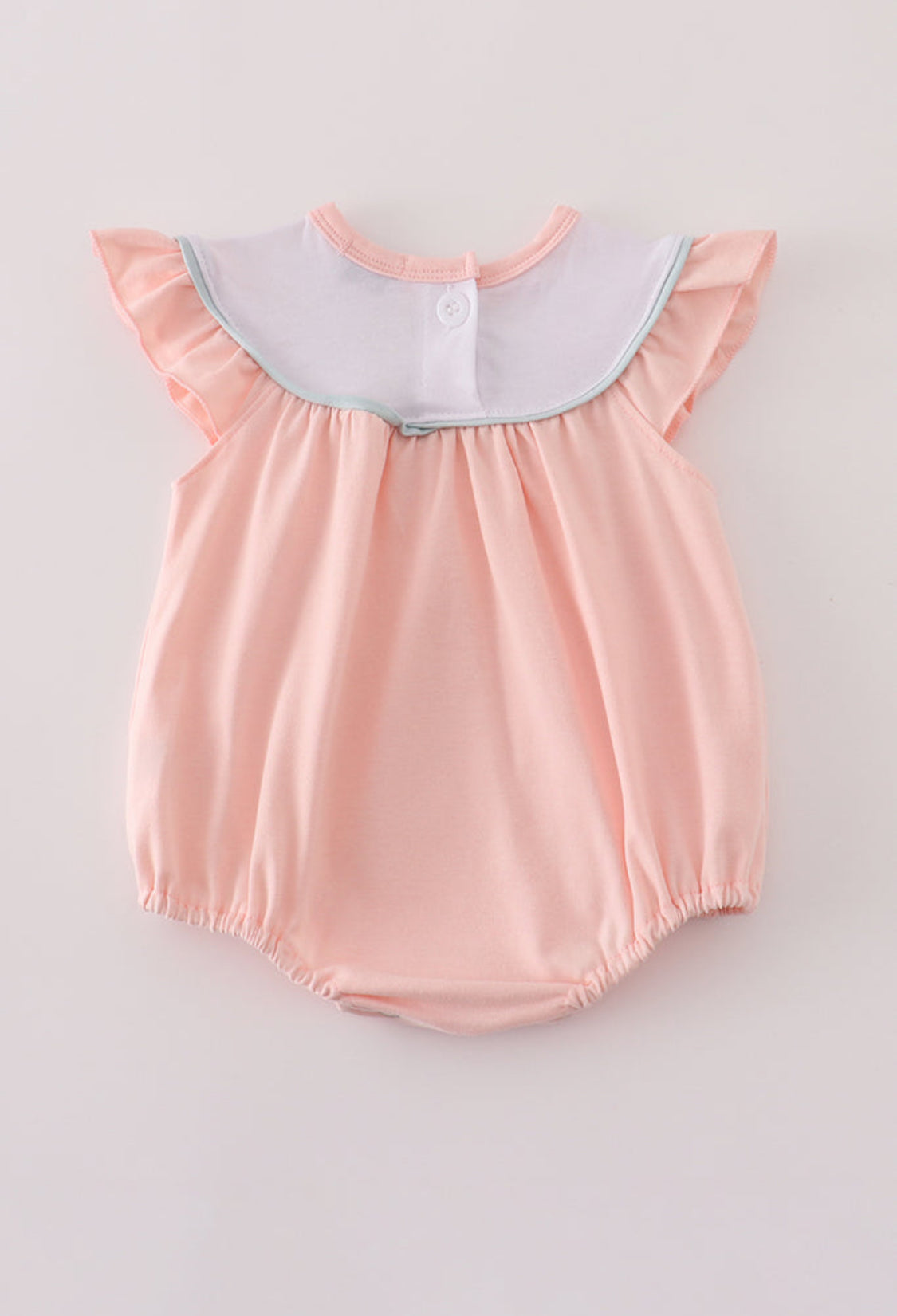 Pink Embroidery Girl’s Bubble