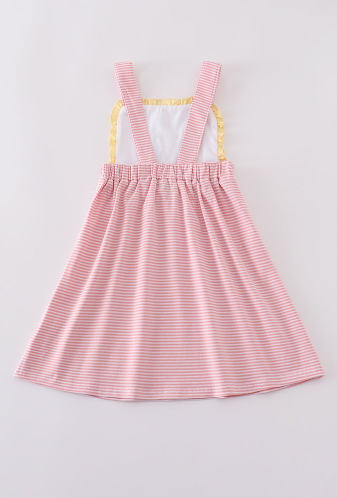 Girl’s Premium Pink Cross Embroidered Dress