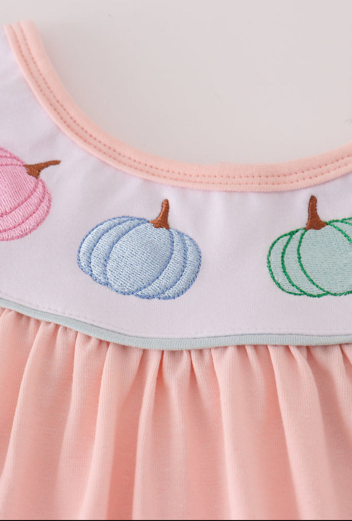 Pink Embroidery Girl’s Dress