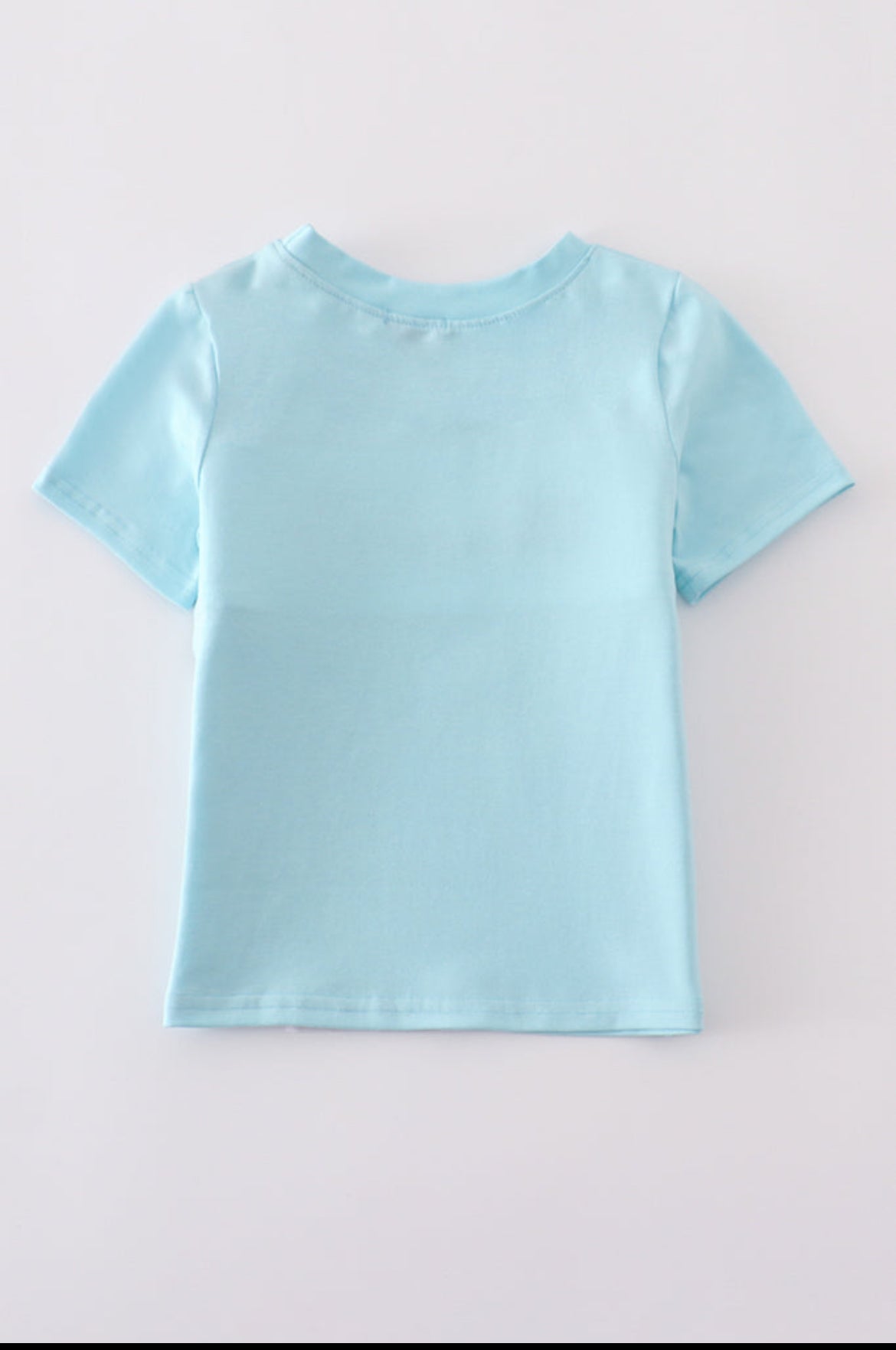 Blue Fire Truck Police Car Embroidery Smocked Boy’s Shirt