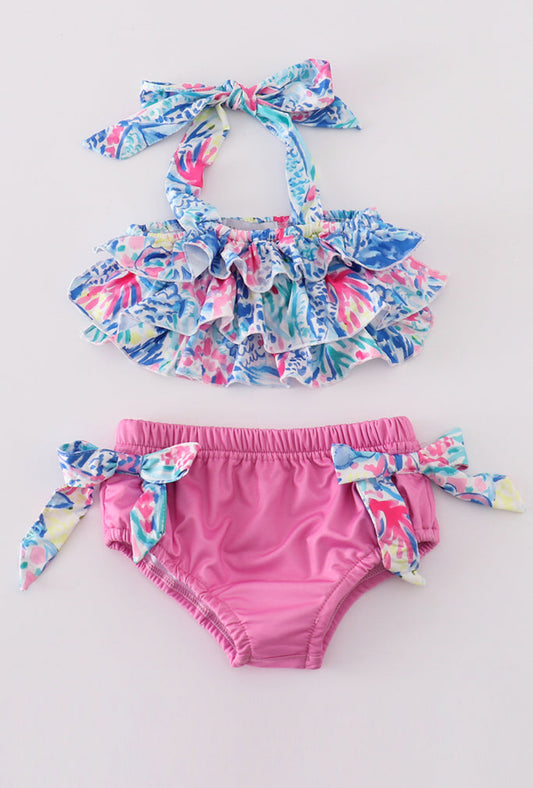 Purple Oceanic Dream Girl Swimsuit