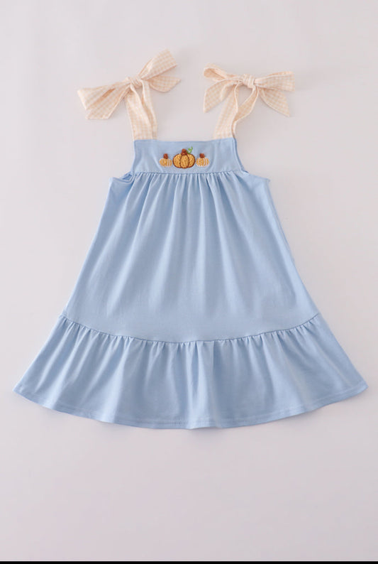 Blue Pumpkin French Knot Dress