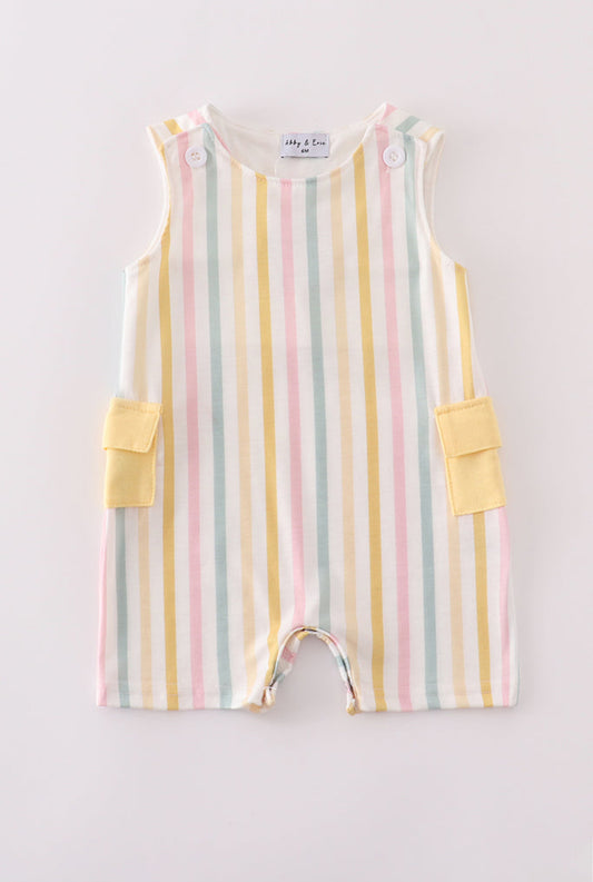 Rainbow Stripe Pocket Boy’s JonJon