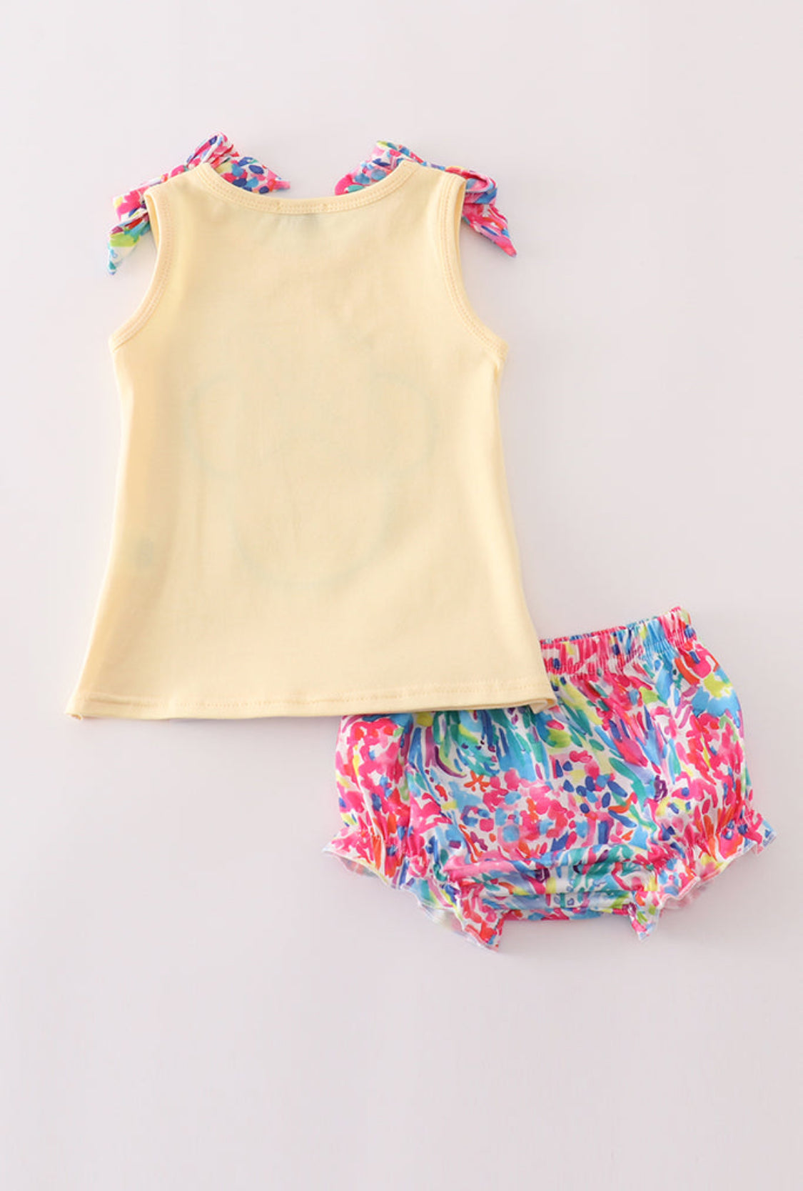 Yellow Character Carnival Whirl Girl’s Bloomer Set